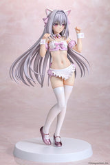 Tsuki ni Yorisou Otome no Sahou PVC Statue 1/6 Luna Sakurakouji Cat Maid Sakura Color Ver. 26 cm 4580001942661