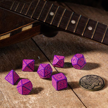 The Witcher Dice Set Dandelion The Conqueror  5907699496129