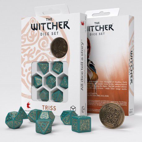 The Witcher Dice Set Triss The Beautiful Healer (7) 5907699496365