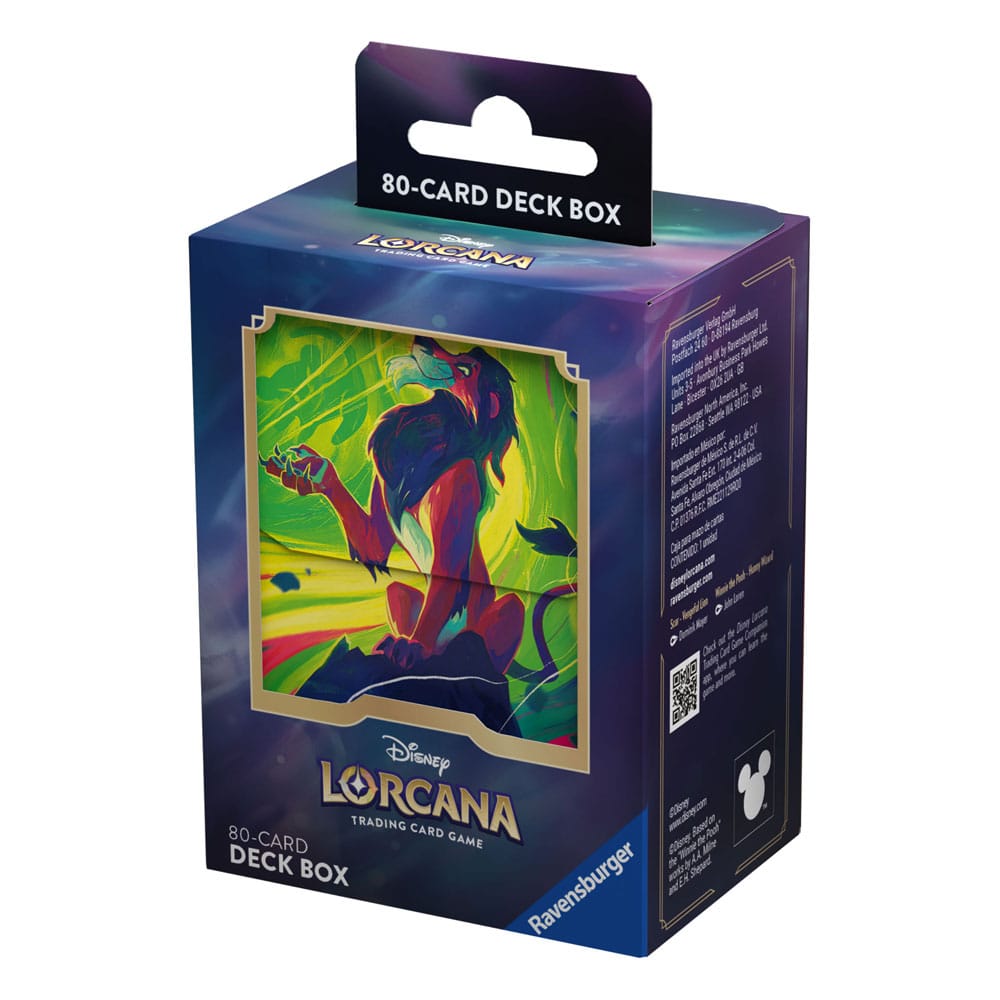 Disney Lorcana TCG Deck Box Scar 4050368984418