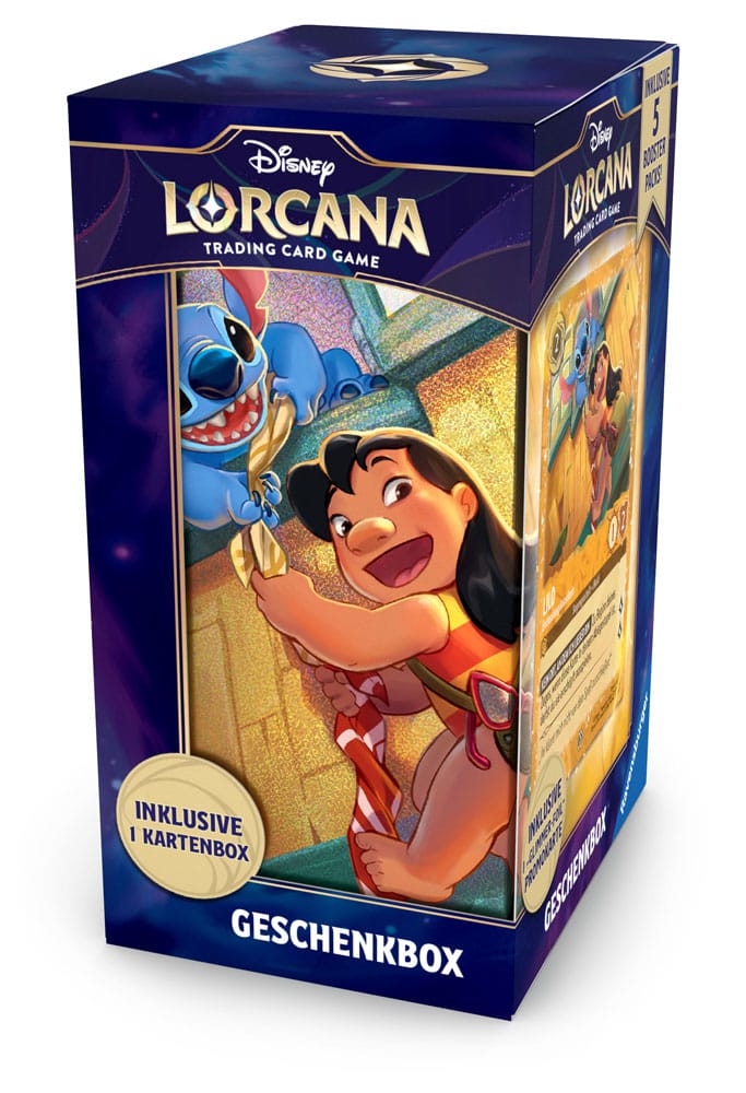 Disney Lorcana TCG Archazias Insel Gift Set Stitch  *German Edition* 4050368985194