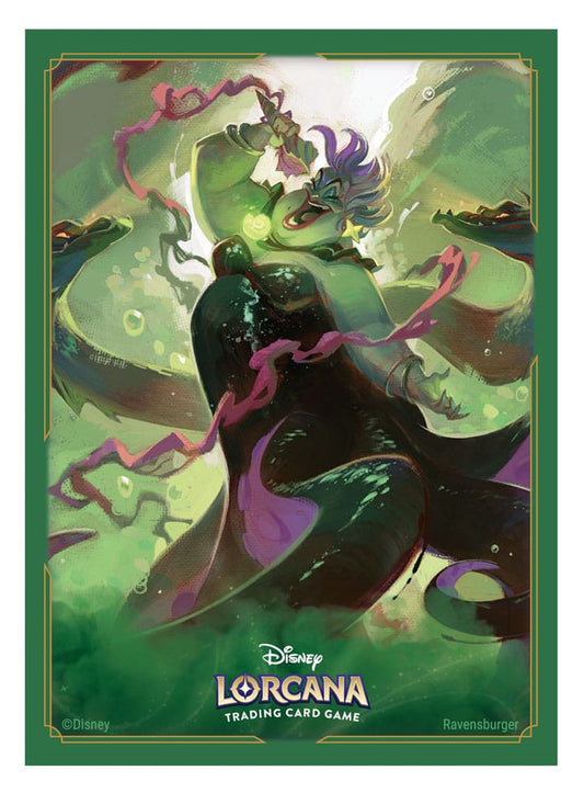 Disney Lorcana TCG Card Sleeves Ursula (65) 4050368985316