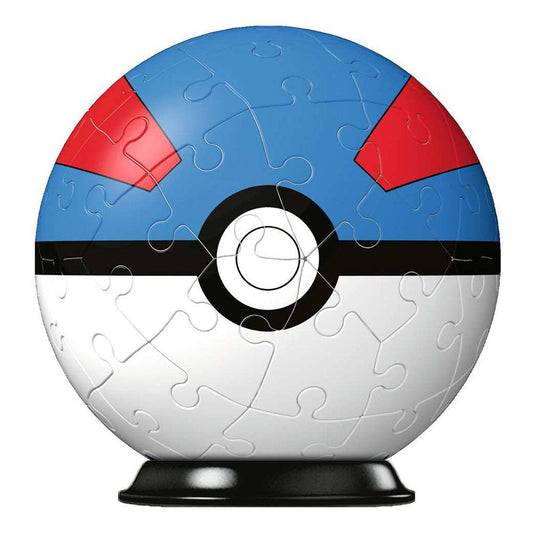 Pokémon 3D Puzzle Pokéballs: Great Ball (55 pieces) 4005556112654