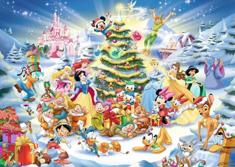 Disney Jigsaw Puzzle Disney's Christmas (1000 pieces) 4005555006510