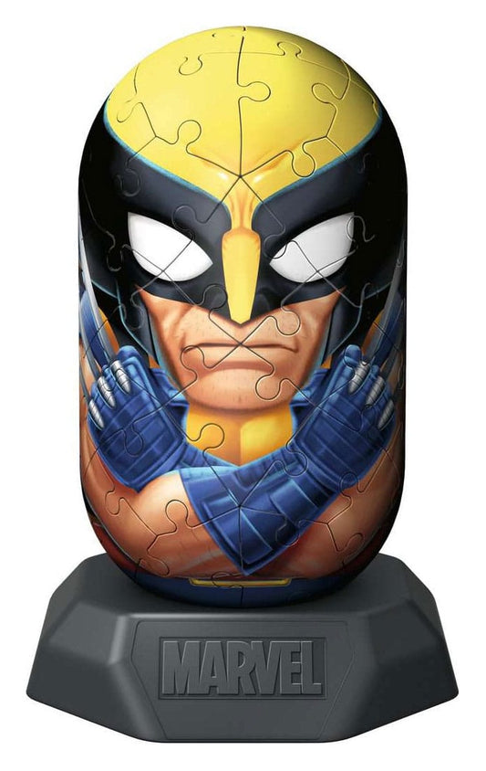 Marvel Hylkies 3D Puzzle Wolverine (55 pieces) 4005555080114