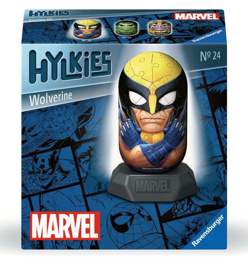 Marvel Hylkies 3D Puzzle Wolverine (55 pieces) 4005555080114