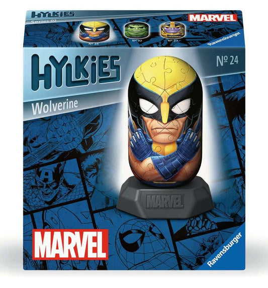 Marvel Hylkies 3D Puzzle Wolverine (55 pieces) 4005555080114