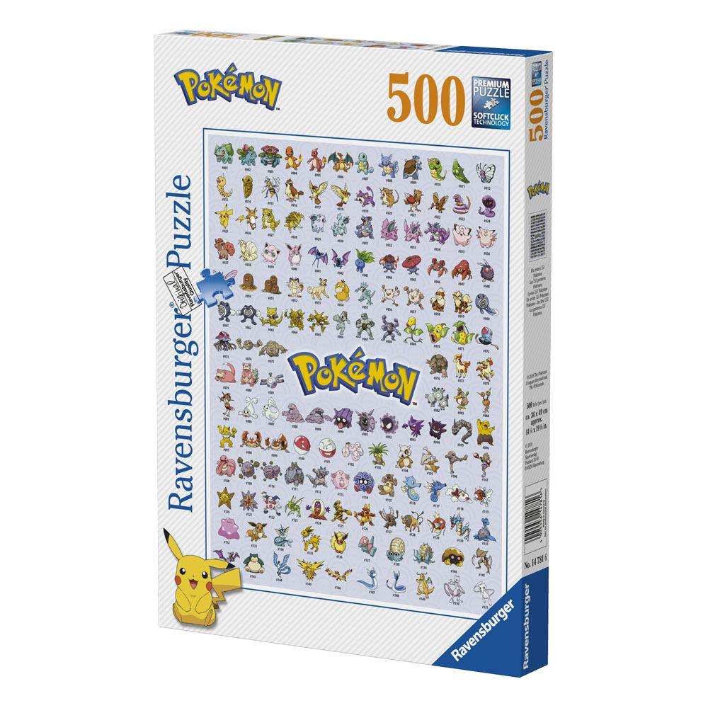 Pokémon Jigsaw Puzzle Pokémon (500 Pieces) - Amuzzi