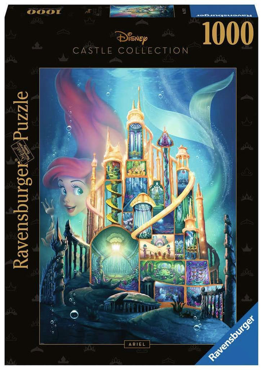 Disney Castle Collection Jigsaw Puzzle Ariel (The Little Mermaid) (1000 pieces) 4005556173372