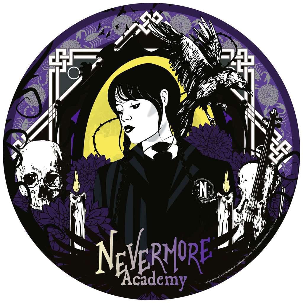 Wednesday Round Jigsaw Puzzle Nevermore Academy (500 pieces) 4005556175734