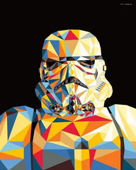 Star Wars CreArt Paint by Numbers Painting Set Stormtrooper 24 x 30 cm 4005556238958