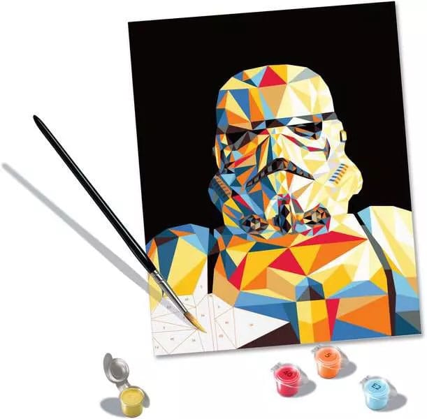 Star Wars CreArt Paint by Numbers Painting Set Stormtrooper 24 x 30 cm 4005556238958