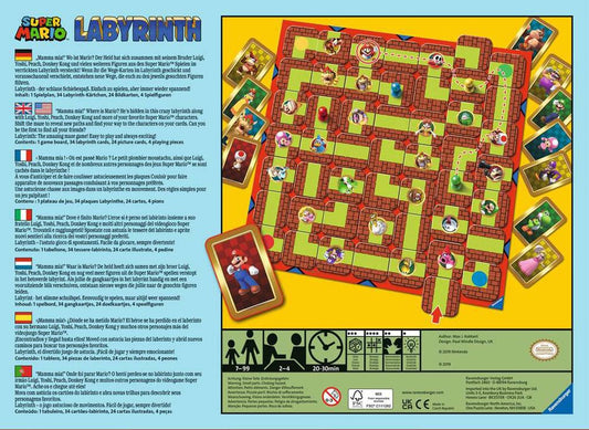 Super Mario Board Game Labyrinth 4005556260638