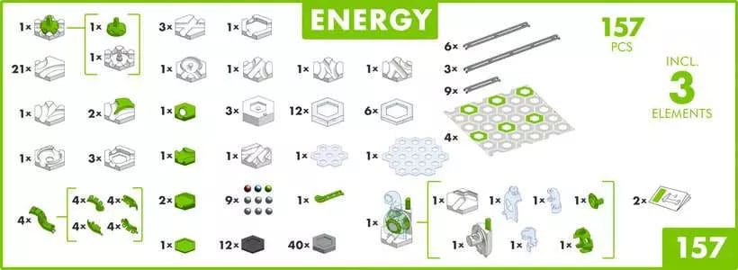 GraviTrax Construction Set Action-Set Energy *Multilingual* 4005556274826