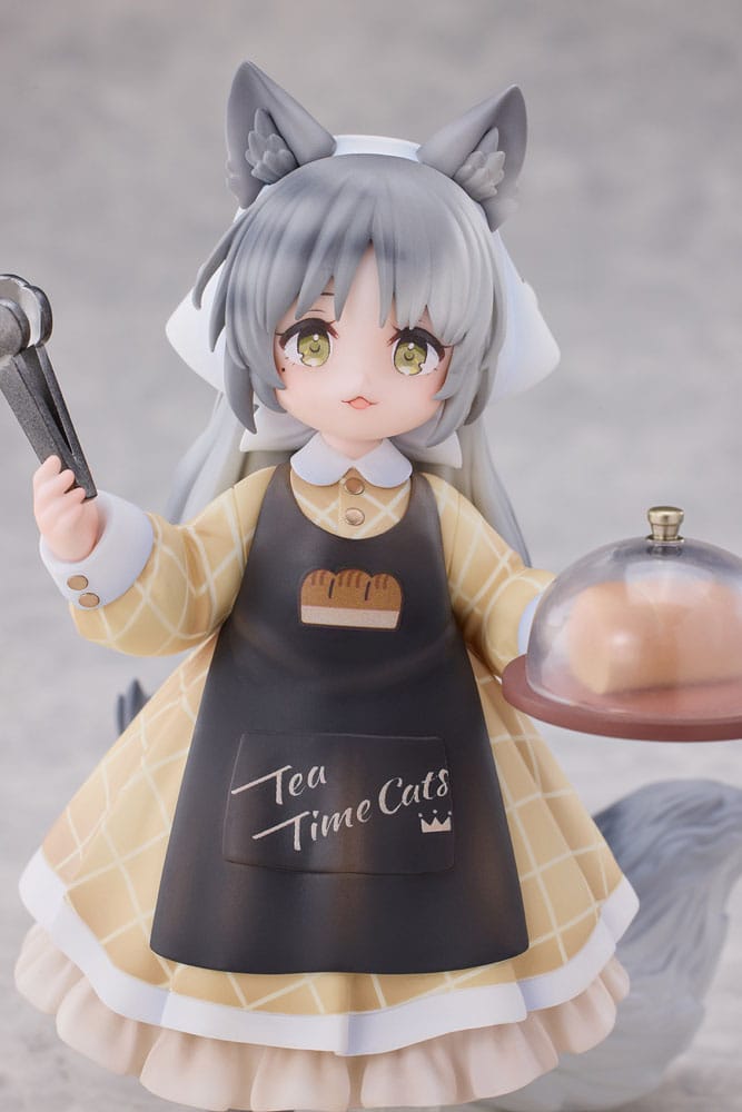 Decorated Life Collection PVC Statue Tea Time Cats - Cat Town Bakery Staff & Customer Set 12 cm 6972228190617