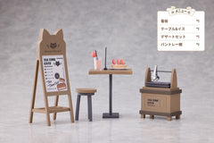 Decorated Life Collection PVC Statue Tea Time Cats - Cat Town Bakery Staff & Customer Set 12 cm 6972228190617