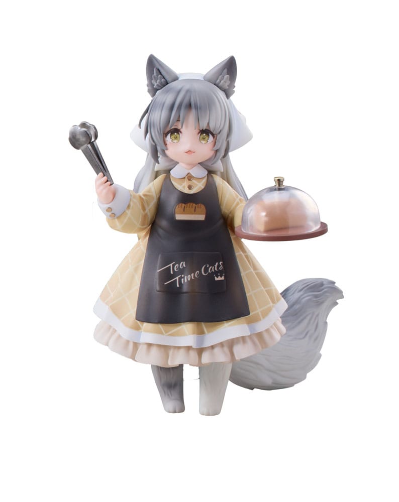 Decorated Life Collection PVC Statue Tea Time Cats - Cat Town Bakery Staff & Customer Set 12 cm 6972228190617