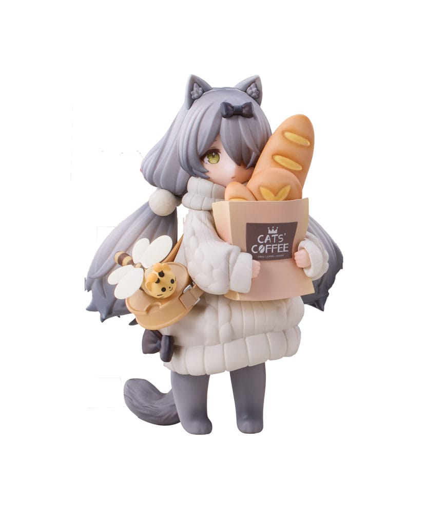 Decorated Life Collection PVC Statue Tea Time Cats - Cat Town Bakery Staff & Customer Set 12 cm 6972228190617