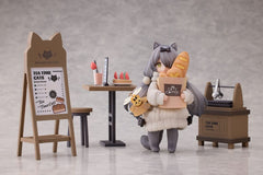 Decorated Life Collection PVC Statue Tea Time Cats - Cat Town Bakery Staff & Customer Set 12 cm 6972228190617