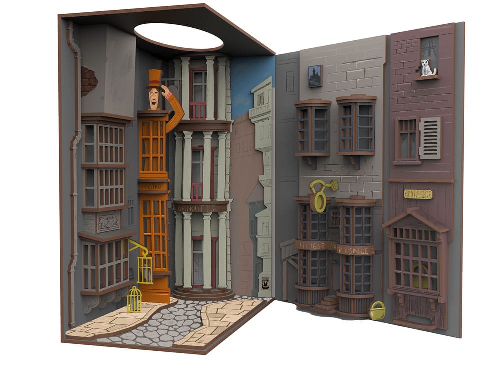 Harry Potter Tiny Adventures Book Nook Mini Diorama Diagon Alley 23 cm 4009803005300