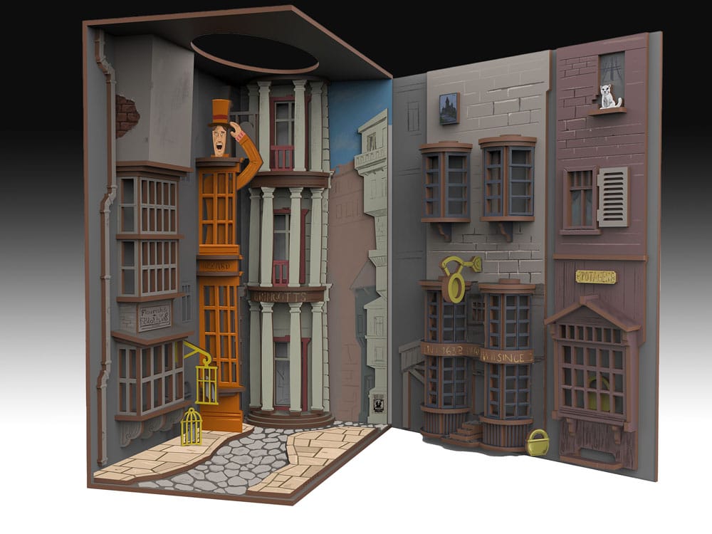 Harry Potter Tiny Adventures Book Nook Mini Diorama Diagon Alley 23 cm 4009803005300