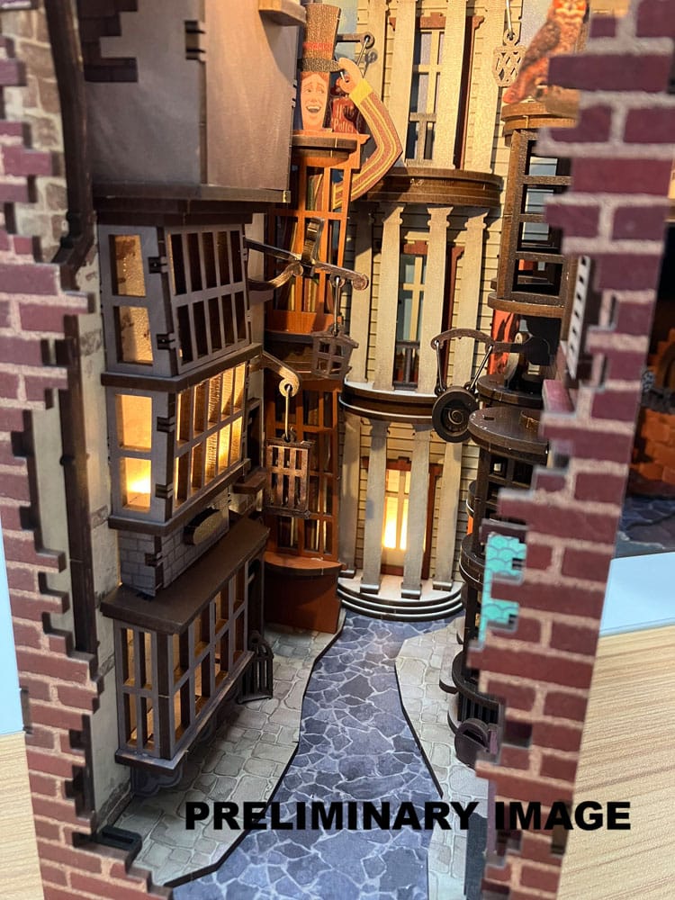 Harry Potter Tiny Adventures Book Nook Mini Diorama Diagon Alley 23 cm 4009803005300