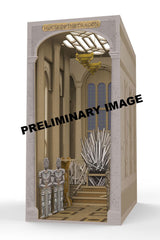 House of the Dragon Tiny Adventures Book Nook Mini Diorama Iron Throne 23 cm 4009803005317