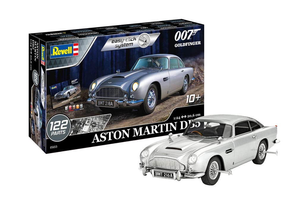 James Bond Model Kit Gift Set 1/24 Aston Martin DB5 (Goldfinger) 4009803056531