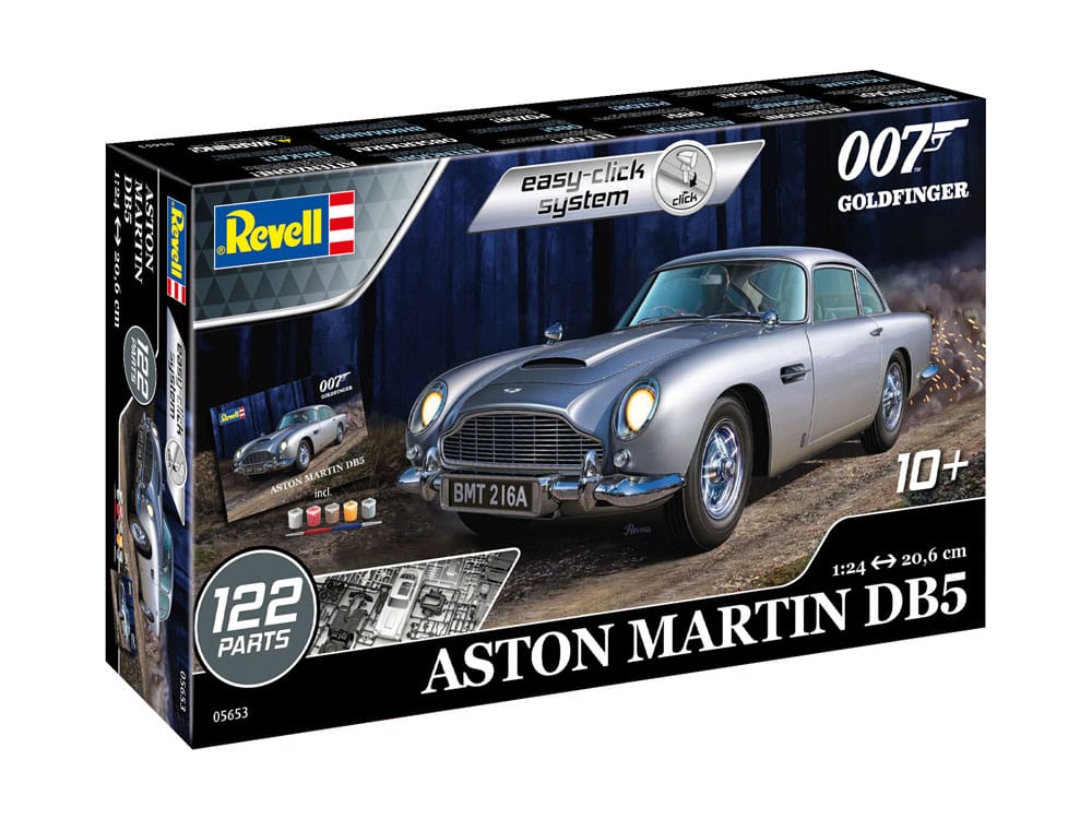 James Bond Model Kit Gift Set 1/24 Aston Martin DB5 (Goldfinger) 4009803056531