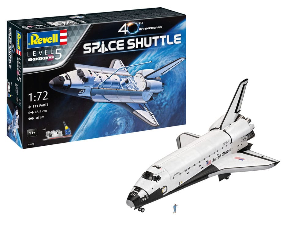 NASA Model Kit Gift Set 1/72 Space Shuttle 49 cm 4009803056739