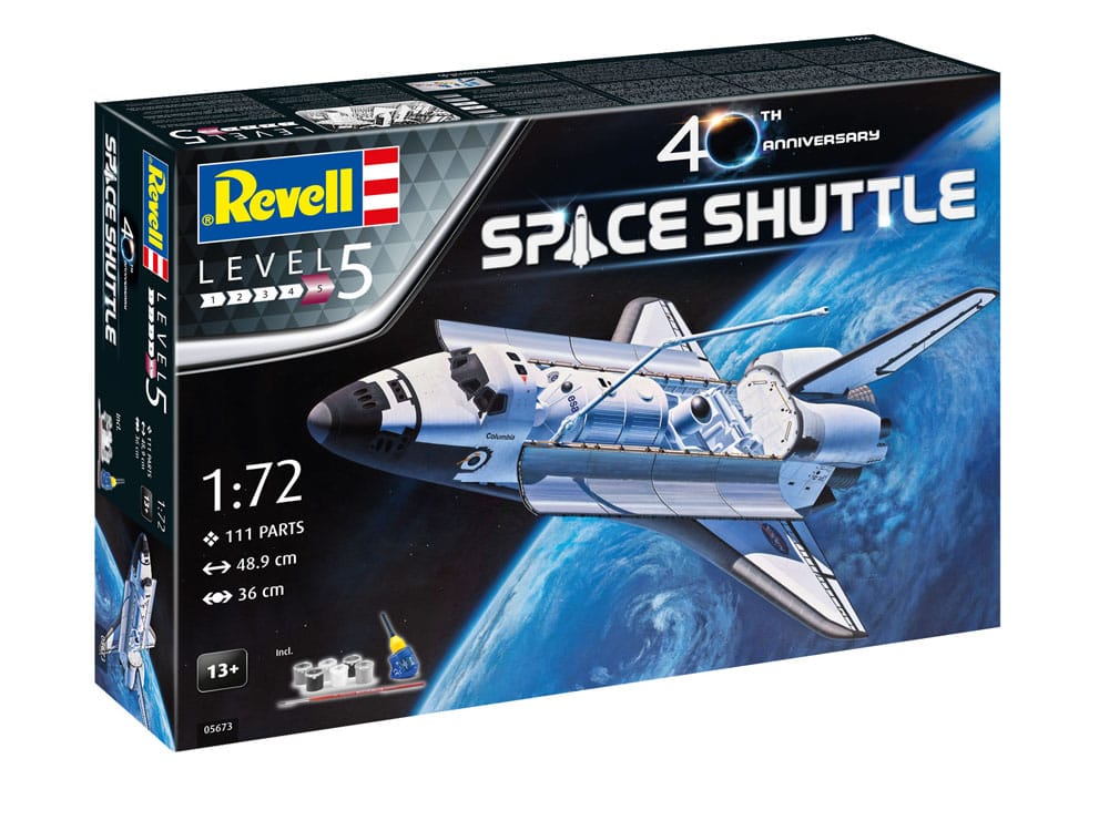 NASA Model Kit Gift Set 1/72 Space Shuttle 49 cm 4009803056739