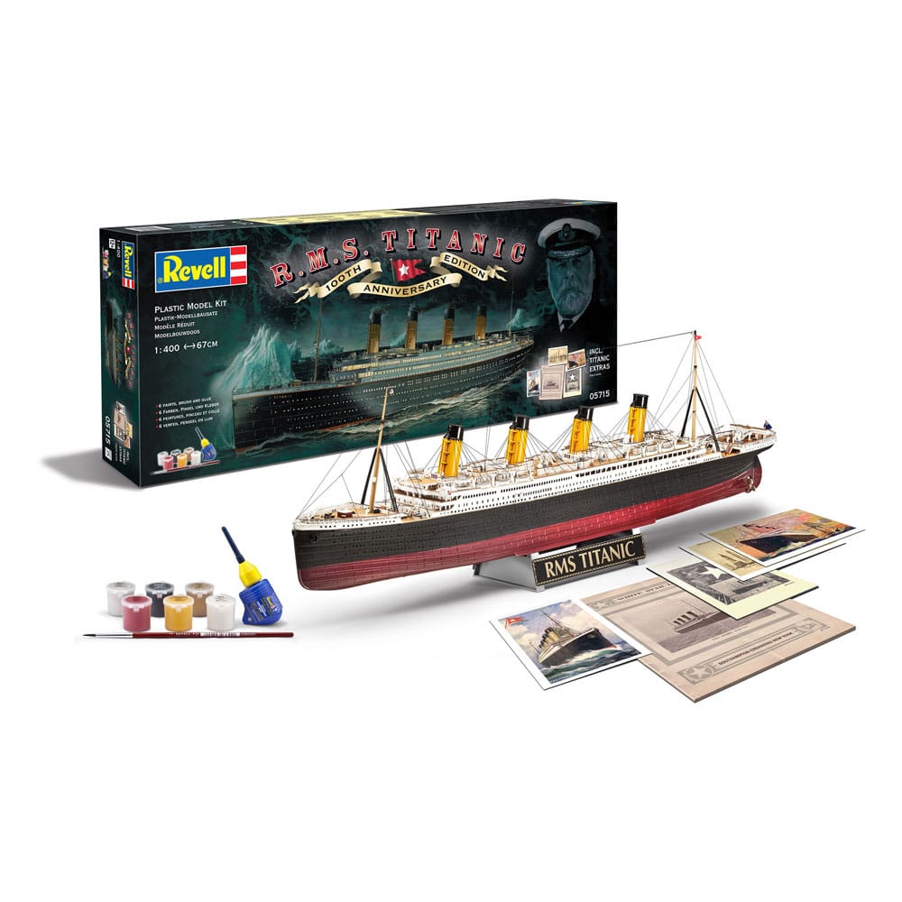 Titanic Model Kit Gift Set 1/400 R.M.S. Titanic 100th Anniversary Edition 67 cm 4009803057156