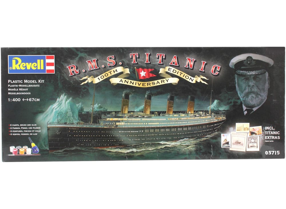 Titanic Model Kit Gift Set 1/400 R.M.S. Titanic 100th Anniversary Edition 67 cm 4009803057156