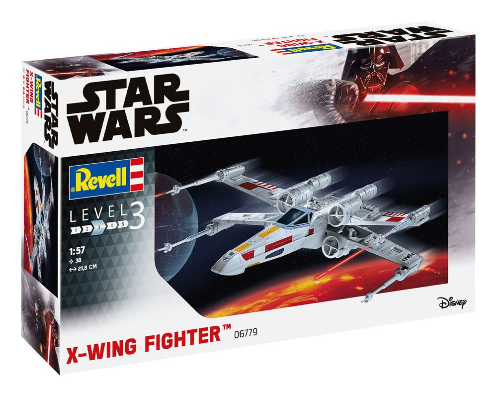 Star Wars Model Kit 1/57 X-wing Fighter 22 cm 4009803067797