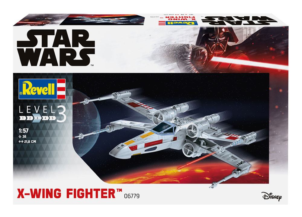 Star Wars Model Kit 1/57 X-wing Fighter 22 cm 4009803067797