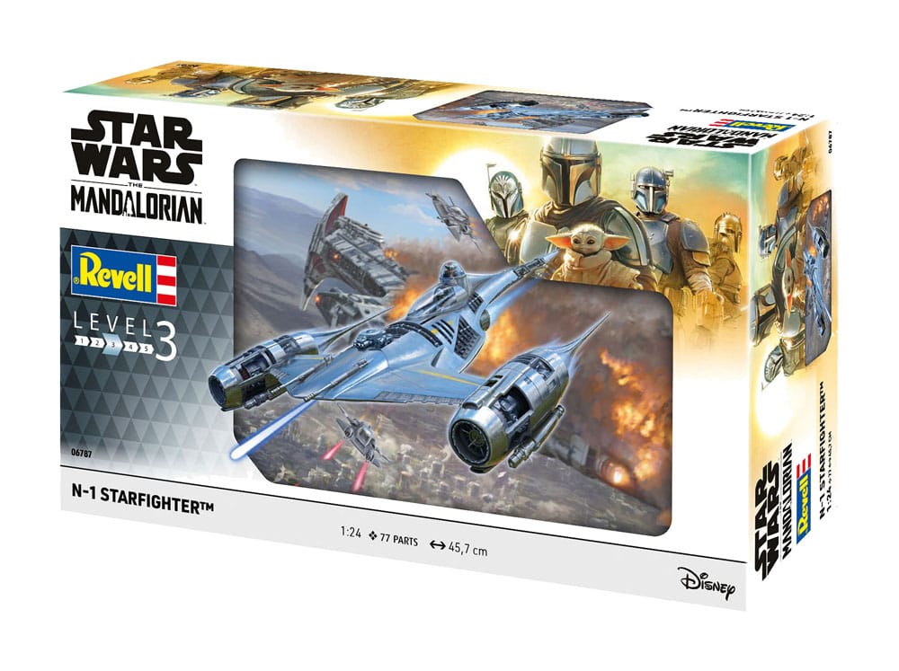 Star Wars: The Mandalorian Model Kit 1/24 N-1 Starfighter 4009803067872