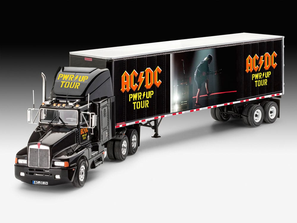 AC/DC Model Kit Gift Set Tour Truck & Trailer 55 cm 4009803007731