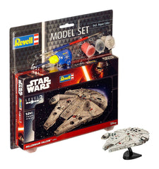 Star Wars Model Kit 1/241 Model Set Millennium Falcon 10 cm 4009803636009