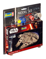 Star Wars Model Kit 1/241 Model Set Millennium Falcon 10 cm 4009803636009