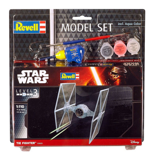 Star Wars Model Kit 1/110 Model Set TIE Fighter 9 cm 4009803636054