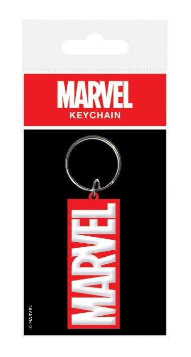 Marvel Comics Rubber Keychain Logo 6 cm 5050293384610