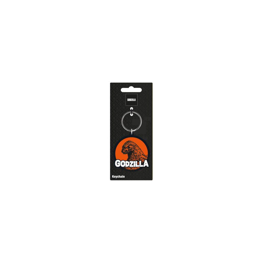 Godzilla Rubber Keychain Mean 6 cm 5050293394060