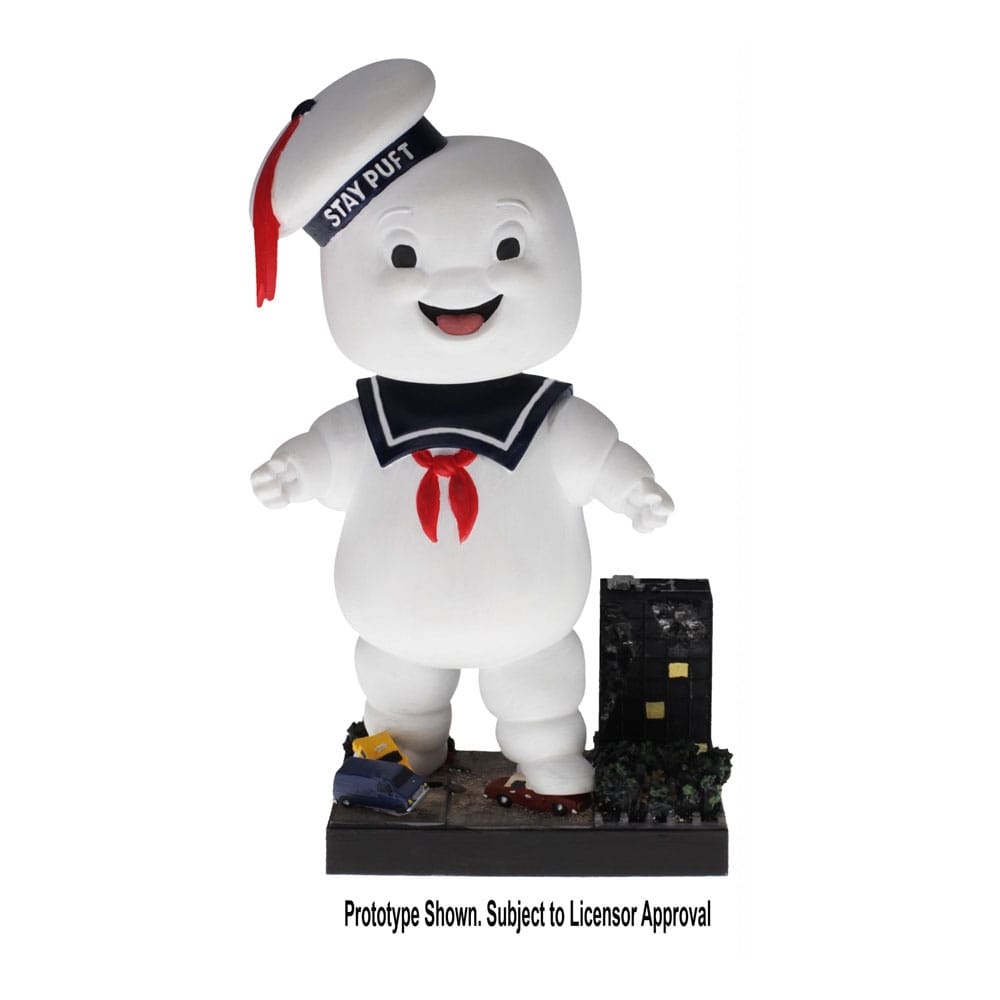 Ghostbusters: Classic Stay Puft Marshmallow Man Bobblehead 0814089012799