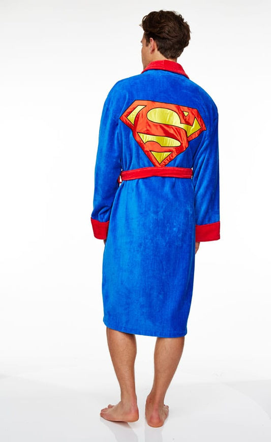 DC Comics Fleece Bathrobe Superman 5055437901470