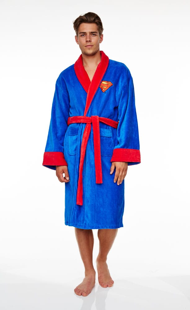 DC Comics Fleece Bathrobe Superman 5055437901470