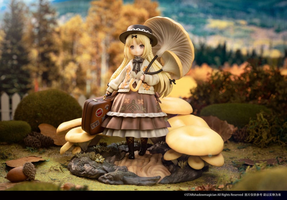 The Mushroom Girls PVC Statue 1/1 Series No.3 Pleurotus Citrinopileatus 24 cm 6974992520300