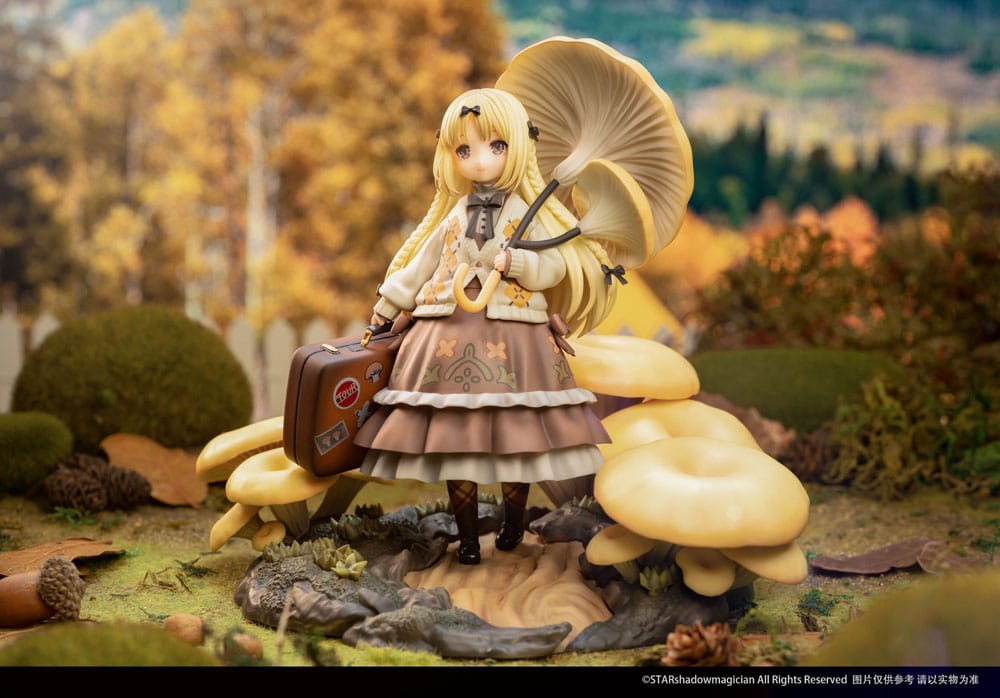 The Mushroom Girls PVC Statue 1/1 Series No.3 Pleurotus Citrinopileatus 24 cm 6974992520300