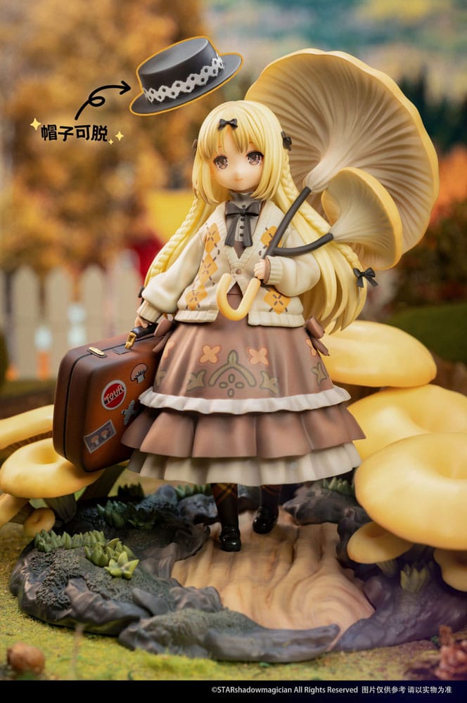 The Mushroom Girls PVC Statue 1/1 Series No.3 Pleurotus Citrinopileatus 24 cm 6974992520300