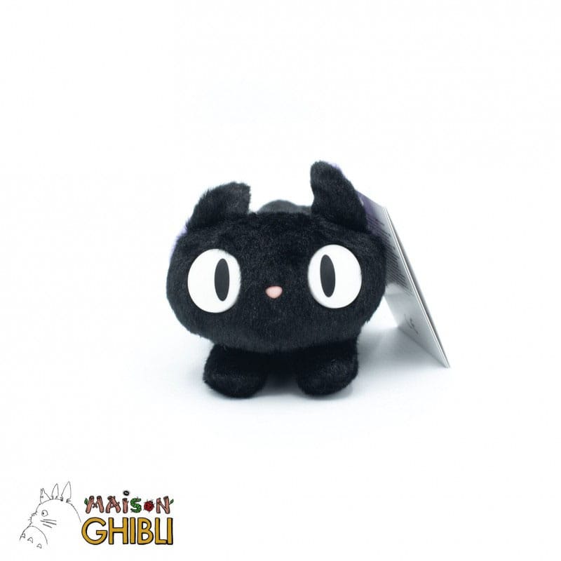 Kiki's Delivery Service Beanie Plush Figure Jiji Fluffy 15 cm 3760226375524