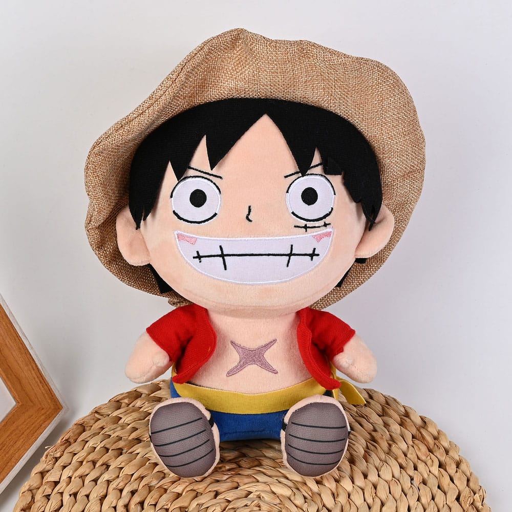 One Piece Plush Figure Monkey D. Luffy Gear 5 New World Ver. 20 cm 6931080100356